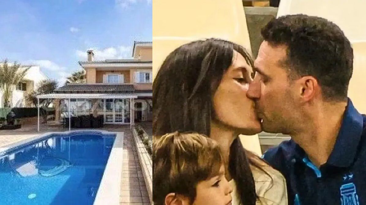 Así era la casa de Lionel Scaloni en Mallorca: con una vista única Mediterráneo