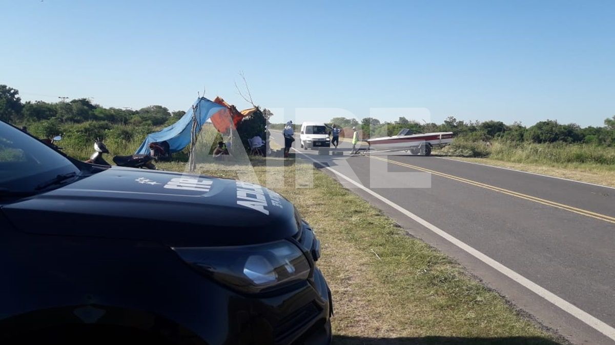 Corte de tránsito de pescadores en Alejandra.