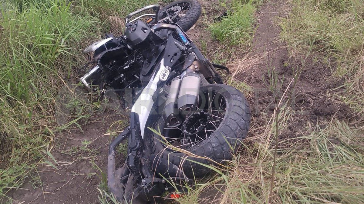 El exboxeador circulaba en una moto al momento del accidente. El exboxeador circulaba en una moto al momento del accidente.