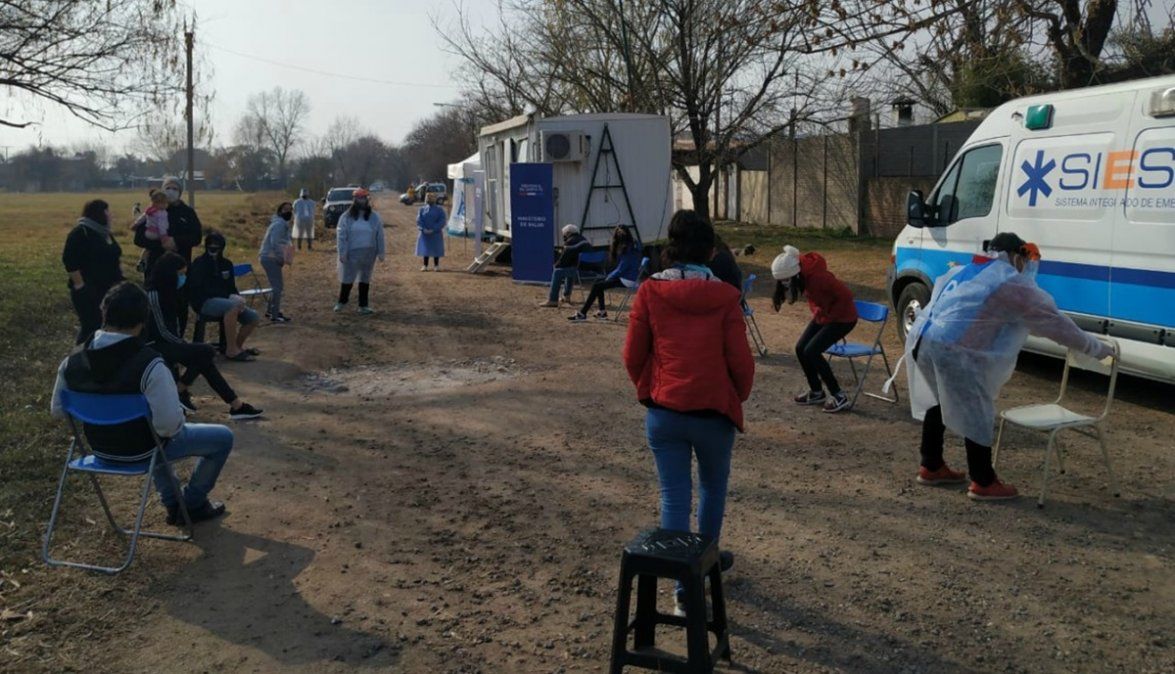 Se realizaron 95 hisopados en&nbsp;Pérez y 37 en&nbsp;la zona Oeste de Rosario.