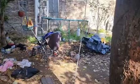En esta vivienda fueron hallados los cuerpos de las tres chicas asesinadas.