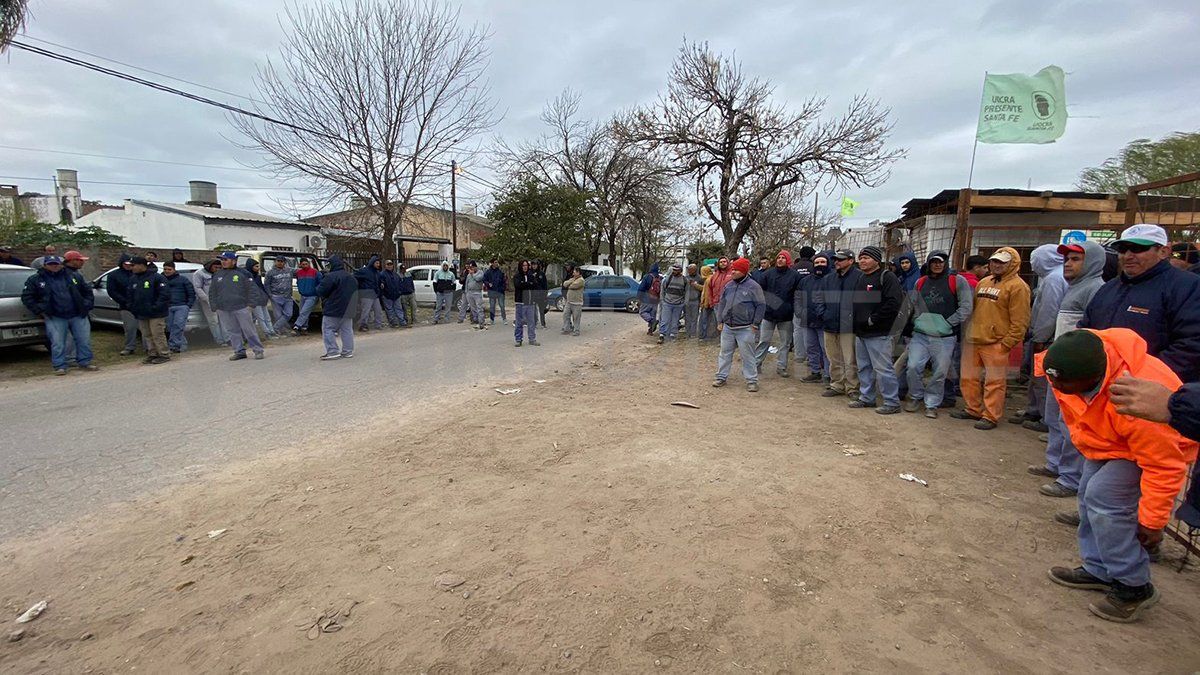 Reclamo de Uocra tras la paralización de dos obras en la ciudad de Santa Fe