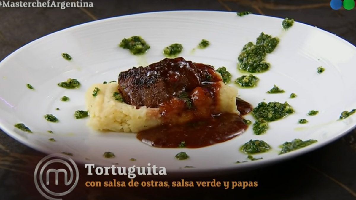 El plato de Alex Caniggia