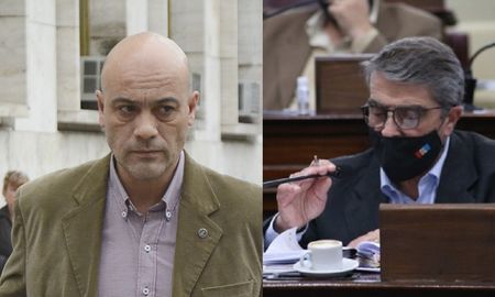 El exfiscal Gustavo Ponce Asahad y el senador Armando Traferri El exfiscal Gustavo Ponce Asahad y el senador Armando Traferri
