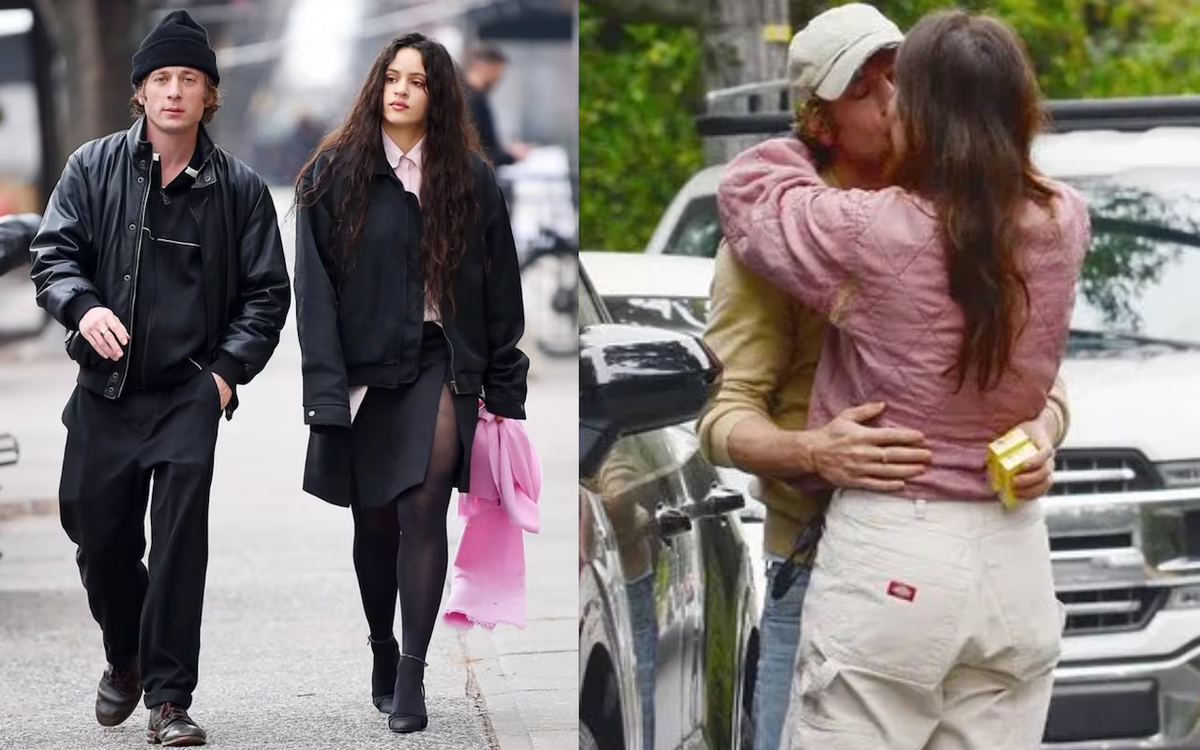 Jeremy Allen White a los besos con su coprotagonista de El Oso, mientras Rosalía festejaba su cumpleaños