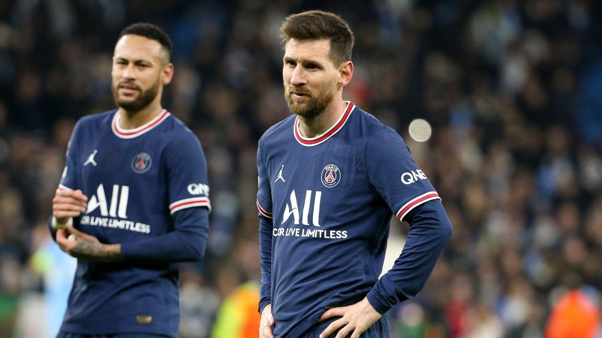 Neymar y Lionel Messi juntos en el PSG de Francia.