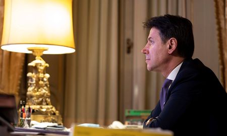 El primer ministro italiano, Giuseppe Conte, El primer ministro italiano, Giuseppe Conte,