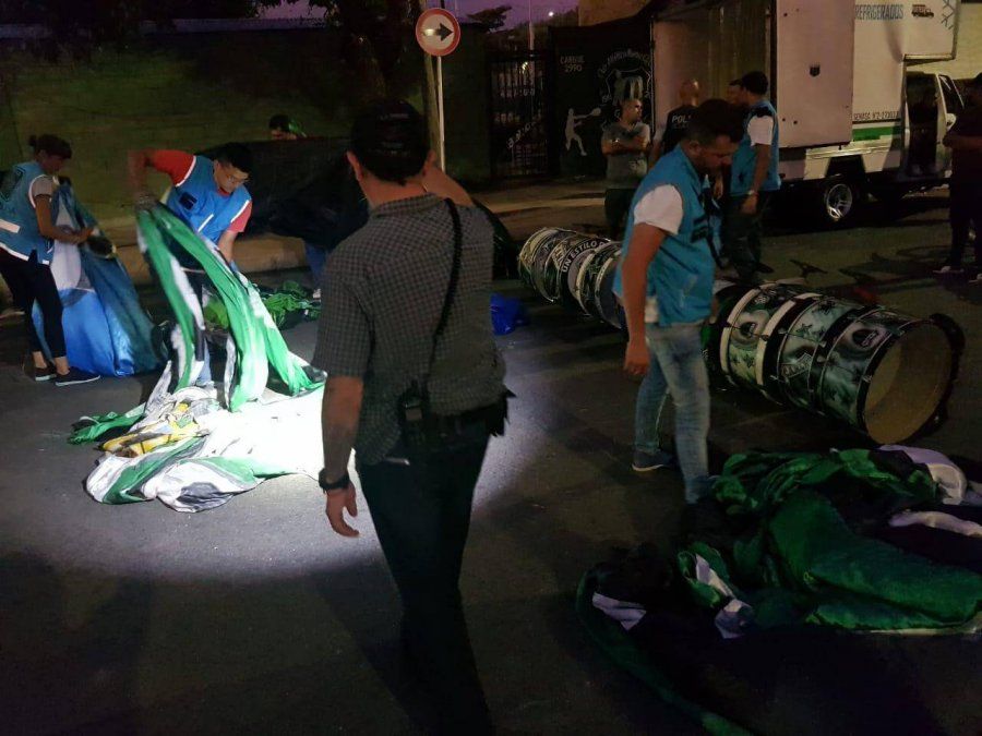 La AFA repudió los actos de violencia registrados en la cancha de Nueva Chicago