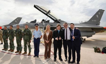 El presidente Javier Milei estuvo en Río Cuarto, Córdoba, para la presentación de los aviones F-16. El presidente Javier Milei estuvo en Río Cuarto, Córdoba, para la presentación de los aviones F-16.