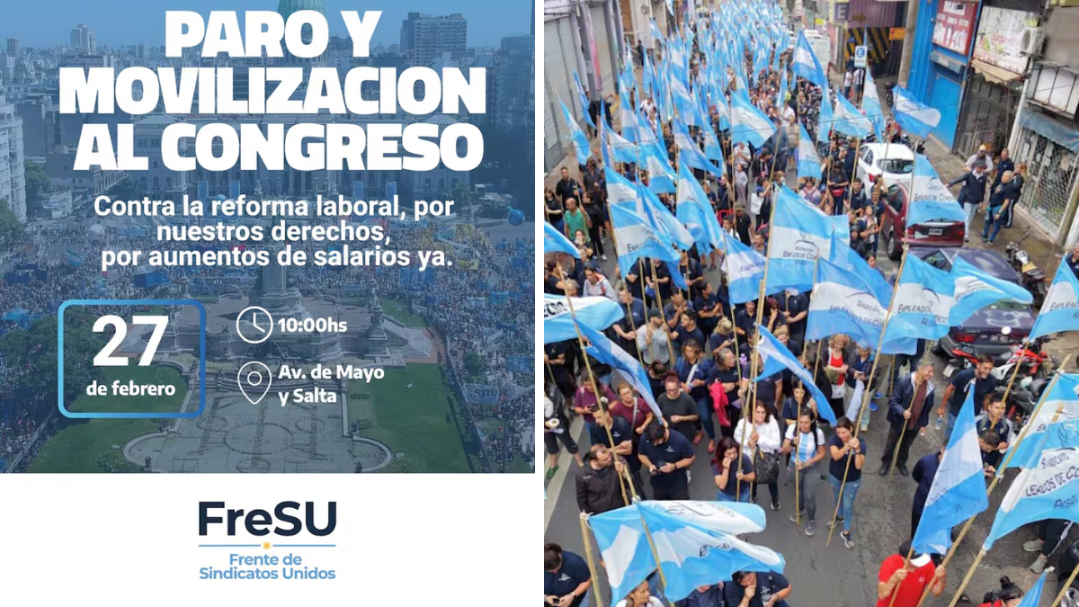 La CGT confirmó que no habrá paro general este viernes 27 de febrero. La CGT confirmó que no habrá paro general este viernes 27 de febrero.