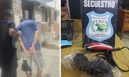 Un joven de 25 años fue detenido tras cometer un robo en un comercio de Aristóbulo del Valle 6200 Un joven de 25 años fue detenido tras cometer un robo en un comercio de Aristóbulo del Valle 6200