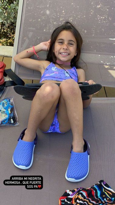 Matías Defederico le dedicó un posteo a su hija Francesca.