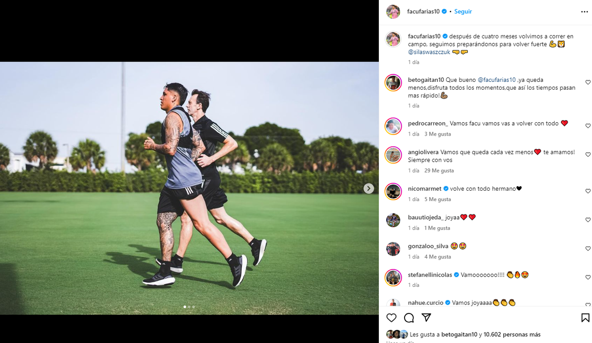 Sacude a Inter Miami: lo que hizo Facundo Farías mientras Lionel Messi está en la Copa América. Sacude a Inter Miami: lo que hizo Facundo Farías mientras Lionel Messi está en la Copa América.