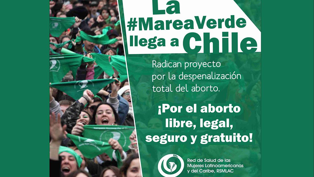 La marea verde que consiguió la legalización del aborto en Argentina hace solo unas semanas llegará a Chile este miércoles cuando la Comisión de Mujeres y Equidad de Género de la Cámara de Diputados y Diputadas comience a discutir un proyecto de ley que despenaliza el aborto hasta la semana 14 de gestación, una iniciativa que cuenta con la oposición del Gobierno de Sebastián Piñera.