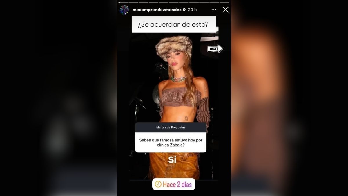 El periodista Gustavo Méndez contó todo en sus historias de Instagram.