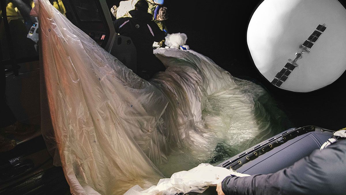 Estados Unidos investiga qué había dentro del globo espía chino