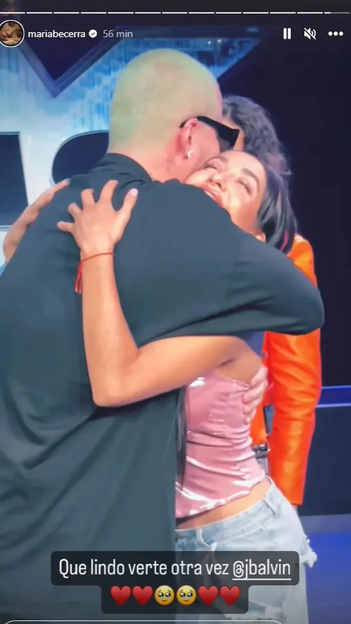 María Becerra se reencontró con J Balvin.