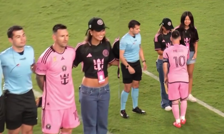 La actitud de Lionel Messi con dos chicas, en el partido de Inter Miami, que no pasó desapercibido La actitud de Lionel Messi con dos chicas, en el partido de Inter Miami, que no pasó desapercibido