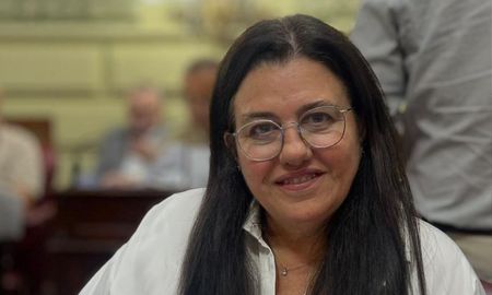 Fernanda Castellani, diputada provincial. Fernanda Castellani, diputada provincial.