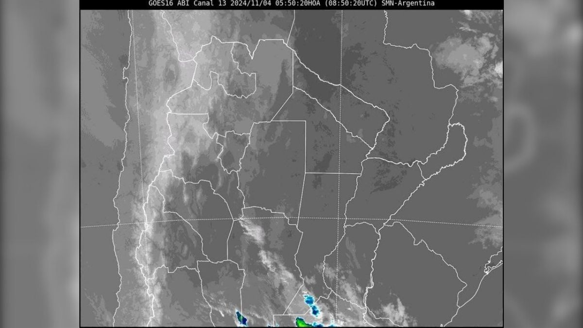 La semana en Santa Fe arrancará inestable. La semana en Santa Fe arrancará inestable. 