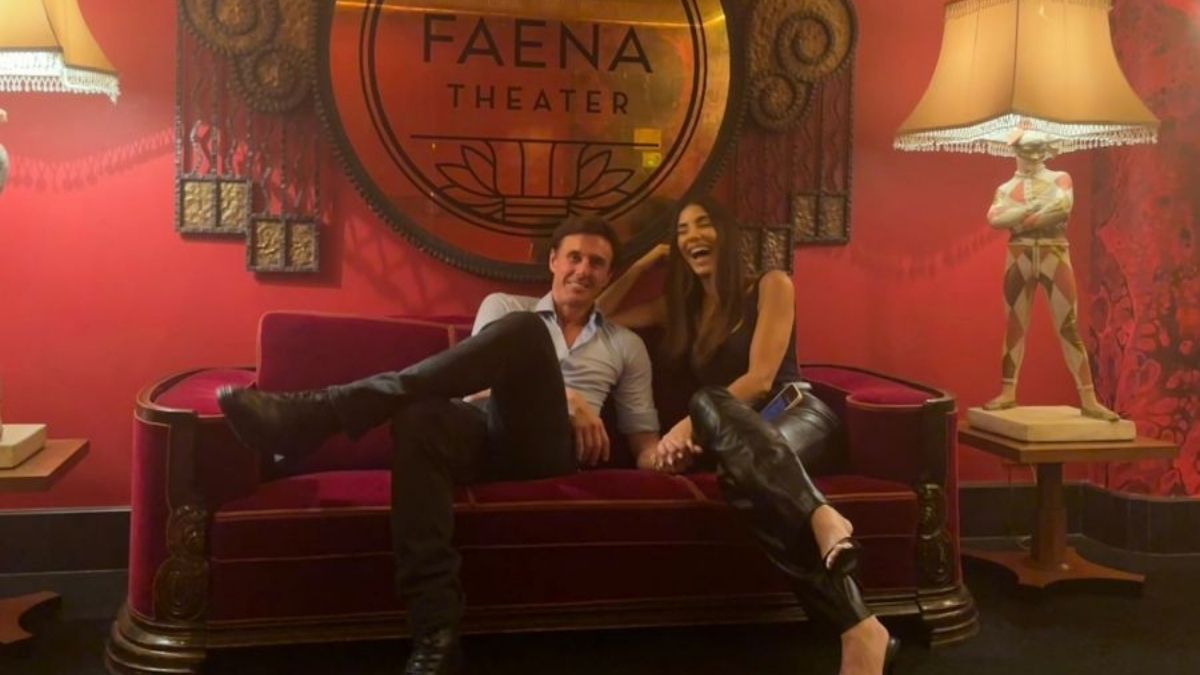 Roberto García Moritán con Gaby Espino. Roberto García Moritán con Gaby Espino.
