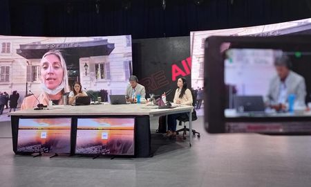 Desde Roma, la periodista Virginia Priano habló con Luis Mino sobre la visita del presidente Alberto Fernández a Italia. Desde Roma, la periodista Virginia Priano habló con Luis Mino sobre la visita del presidente Alberto Fernández a Italia.