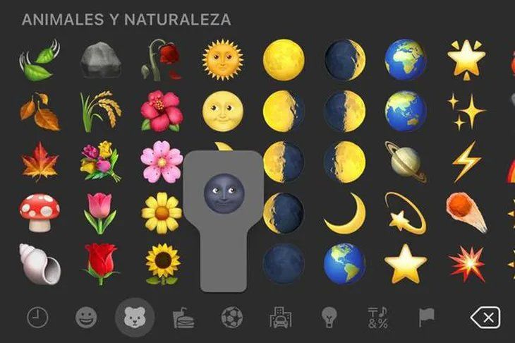 Emojis de WhatsApp.