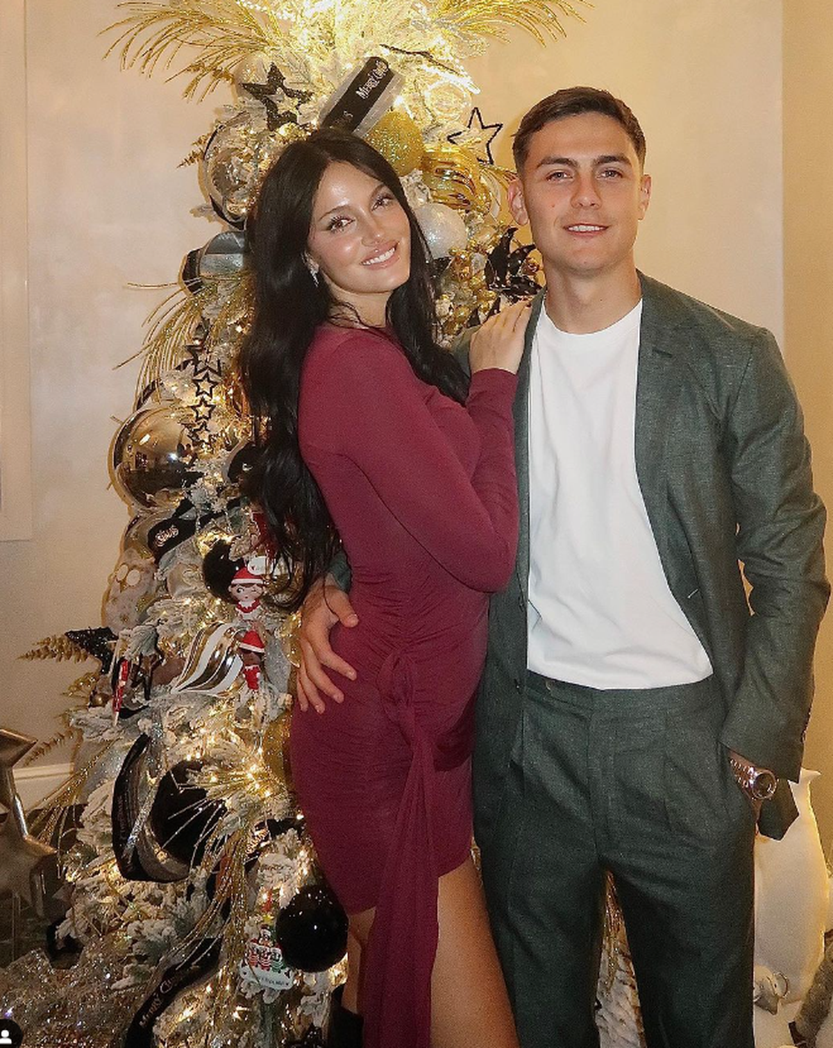 Oriana Sabatini y Paulo Dybala. Oriana Sabatini y Paulo Dybala.