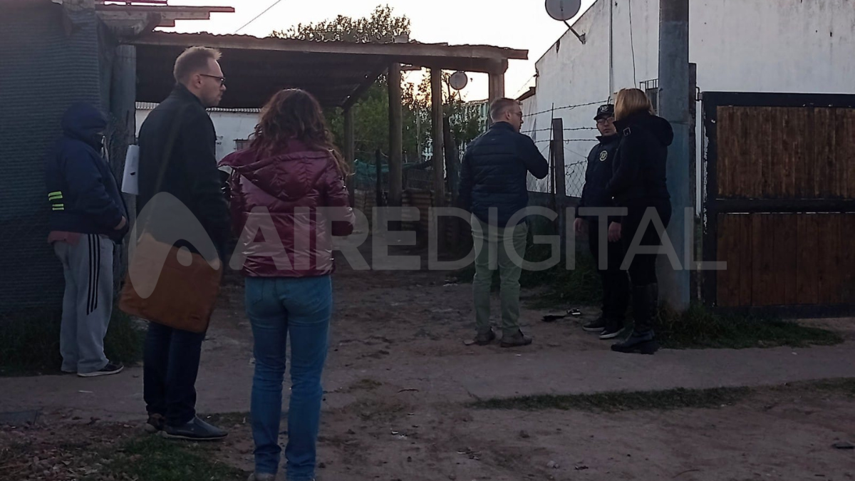 Los allanamientos se realizaron desde muy temprano en doce viviendas de Rafaela.