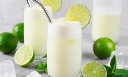 La receta para preparar limonada cremosa, paso a paso. La receta para preparar limonada cremosa, paso a paso.