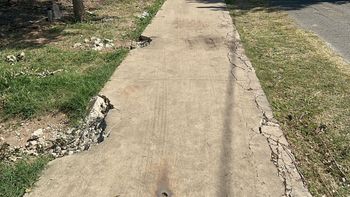 Tras el descarrilamiento del Belgrano Cargas, denuncian graves daños urbanos en la zona