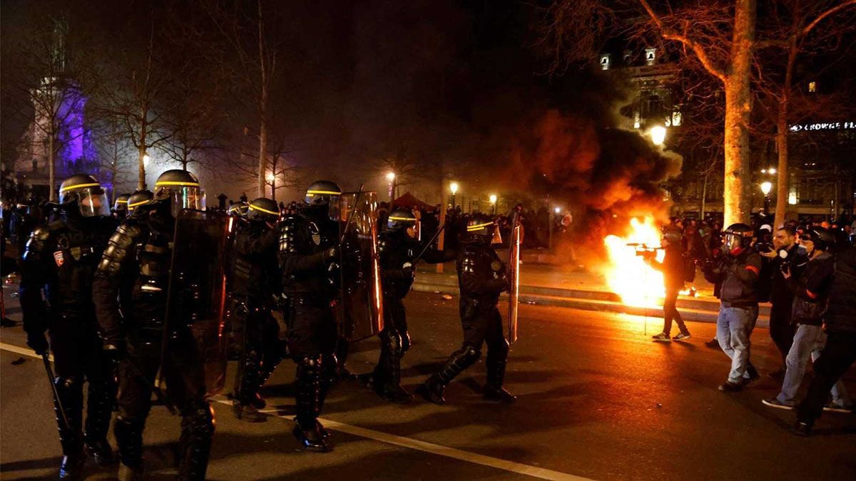 Francia vive días intensos con protestas por la reforma jubilatoria.