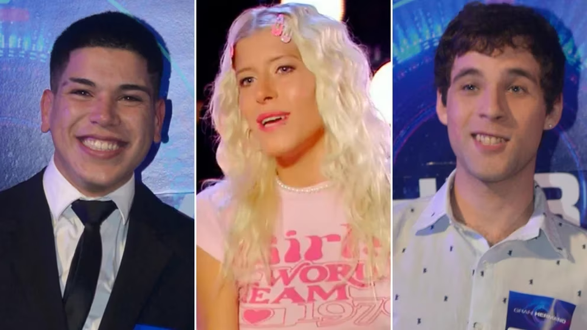 Thiago, Camila y Agustín son los tres participantes en placa