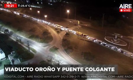 largas colas y demoras en los accesos a la ciudad de santa fe largas colas y demoras en los accesos a la ciudad de santa fe