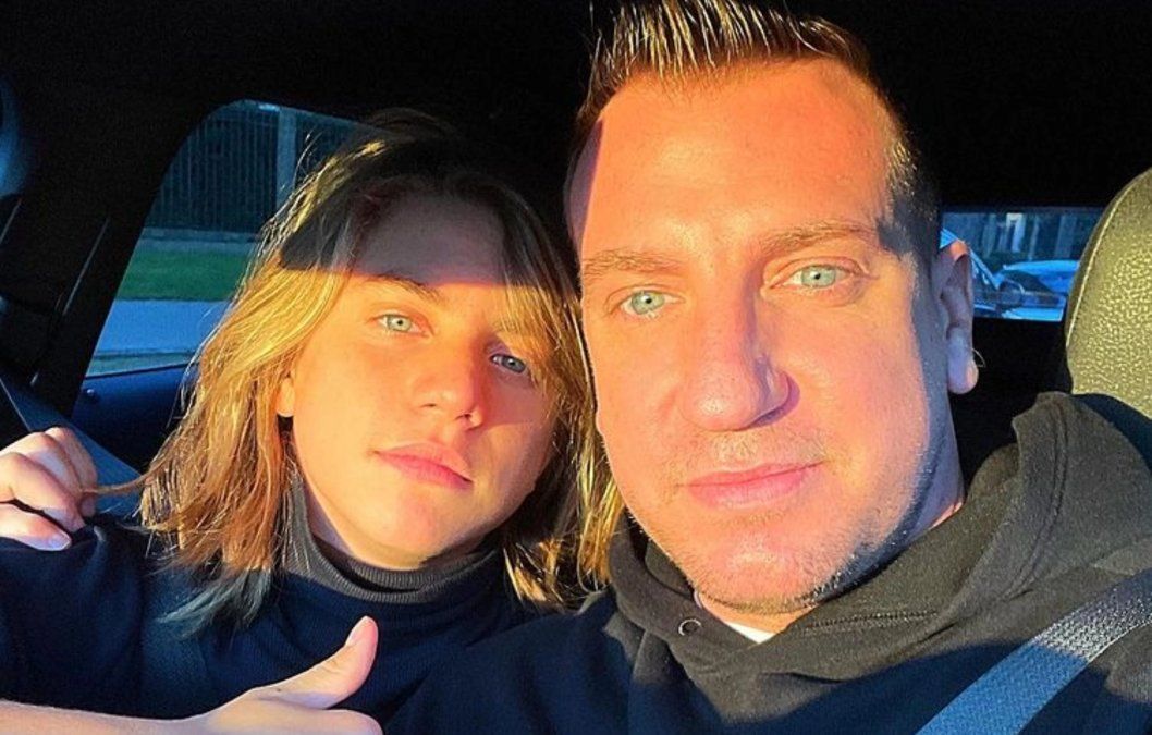 Maxi López se refirió al accidente de su hijo Valentino y mostró cómo se encuentra Valentino López es un calco de su papá, Maxi López.