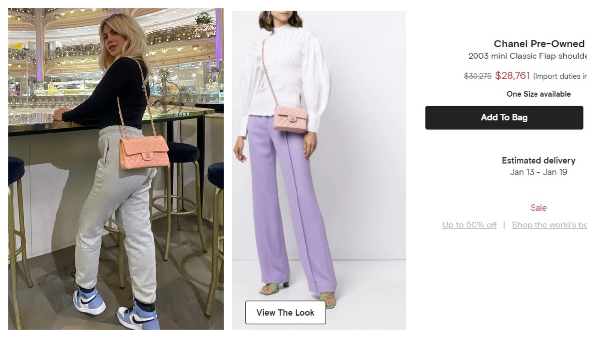 La colección de zapatillas deportivas de Wanda Nara