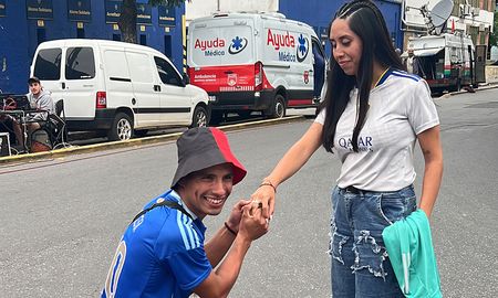 Son santafesinos, fueron a alentar a la Selección Argentina y ¡se comprometieron en vivo! Son santafesinos, fueron a alentar a la Selección Argentina y ¡se comprometieron en vivo!