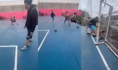 Un violento episodio tuvo lugar en Merlo, cuando un adolescente fue atacado brutalmente durante una pelea en un complejo de fútbol 5. Un violento episodio tuvo lugar en Merlo, cuando un adolescente fue atacado brutalmente durante una pelea en un complejo de fútbol 5.