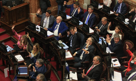 Hasta el momento, los senadores cobraban 12 dietas por año y pasarán a percibir 13. Hasta el momento, los senadores cobraban 12 dietas por año y pasarán a percibir 13.