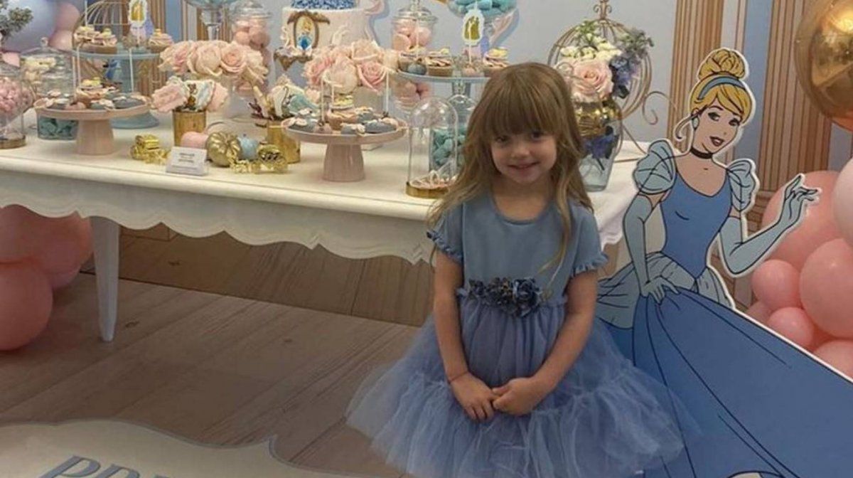 Isabella Icardi cumplió 4 años.