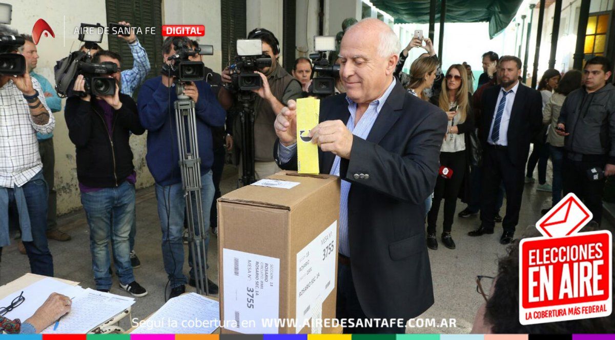 Votó Lifschitz: “Vamos a ampliar el Frente Progresista a otros sectores”