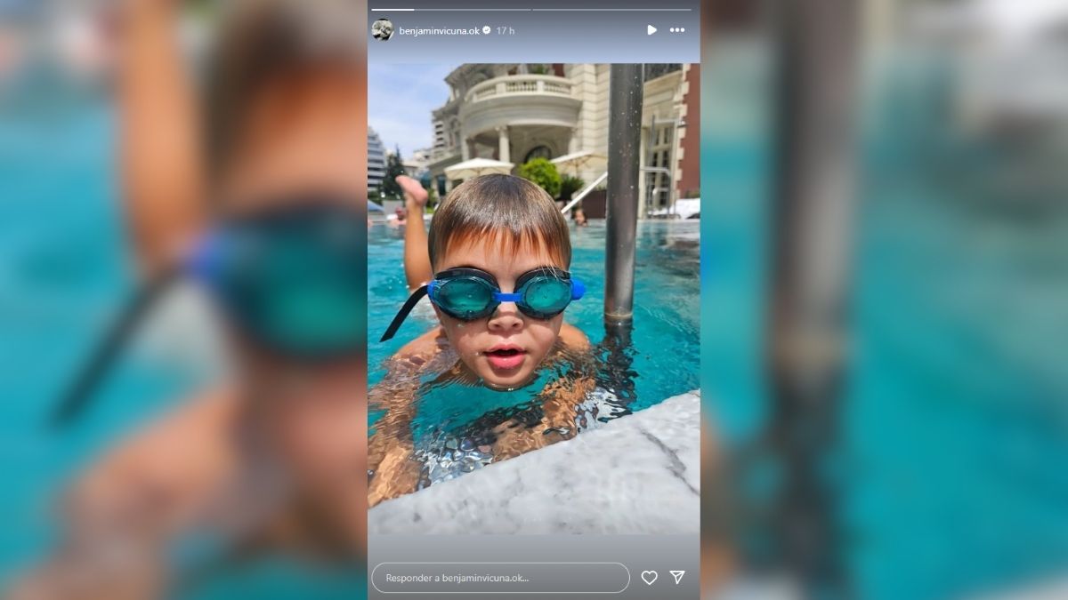 La tierna foto que compartió Benjamín Vicuña de su hijo Amancio. La tierna foto que compartió Benjamín Vicuña de su hijo Amancio.