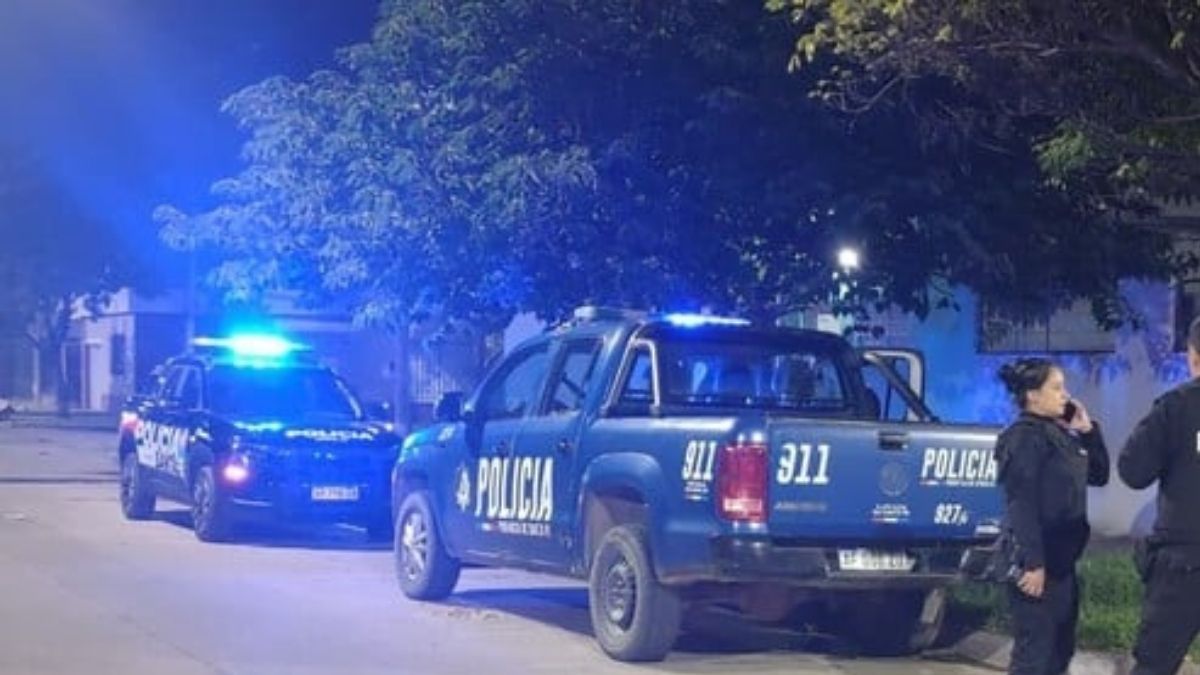 Golpearon en Franck a dos hombres que intentaron robar una moto.