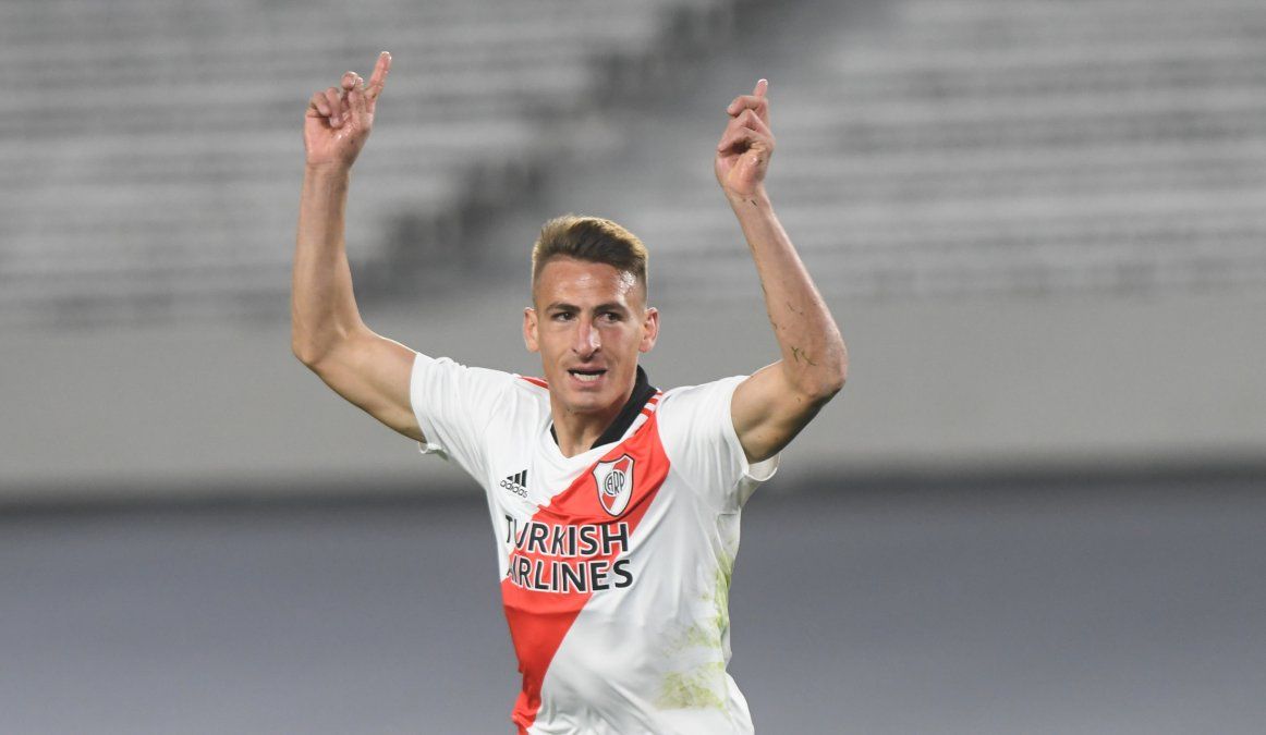 Braian Romero se lesionó y está en duda para jugar el Trofeo de Campeones entre River y Colón.