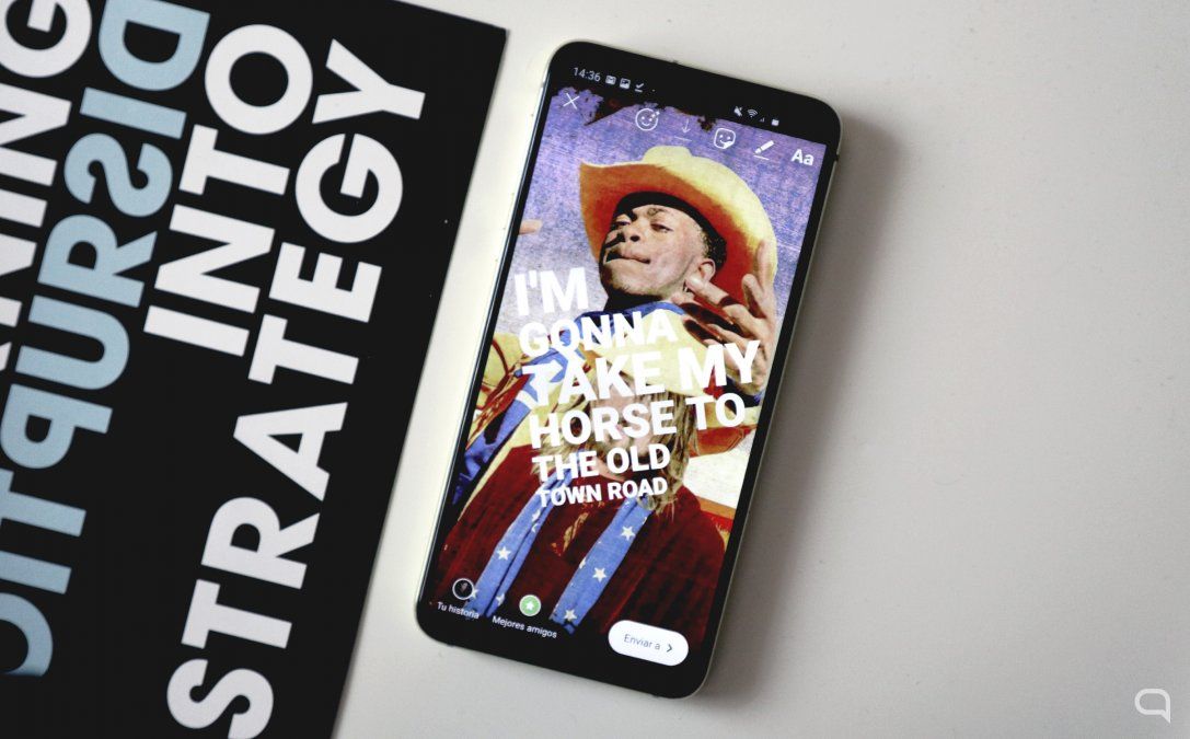 Letras de stories de Instagram