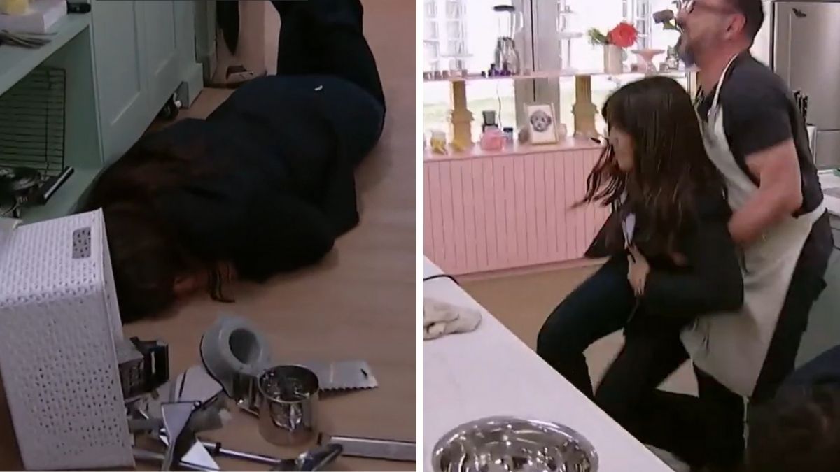 Wanda Nara sufrió un accidente y quedó todo grabado por las cámaras de Telefe. Wanda Nara sufrió un accidente y quedó todo grabado por las cámaras de Telefe.