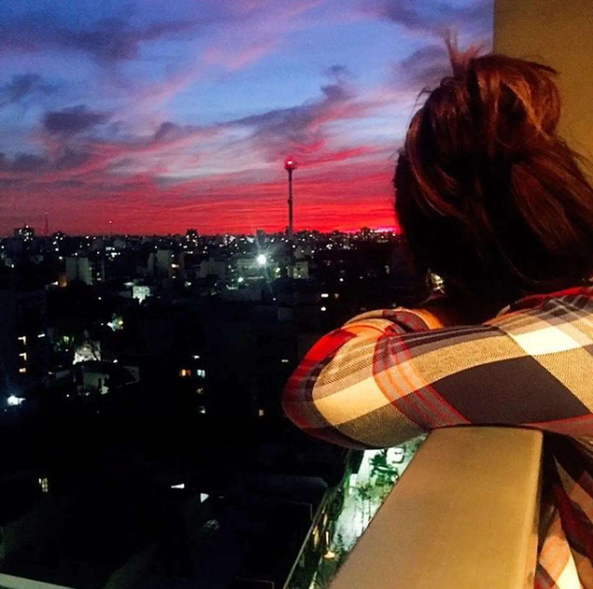 Andrea Taboada cuenta con una de las mejores vistas de la Capital Federal. Andrea Taboada cuenta con una de las mejores vistas de la Capital Federal.