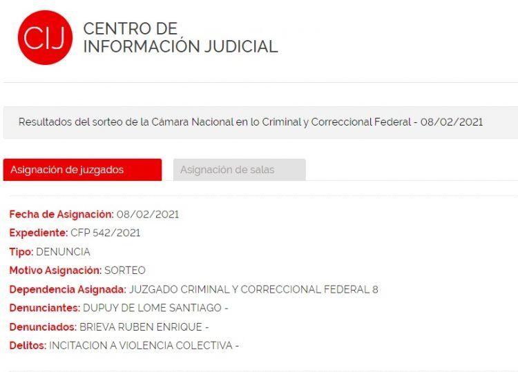 Denunciaron a Dady Brieva por “incitación a la violencia colectiva” por sus dichos contra el campo