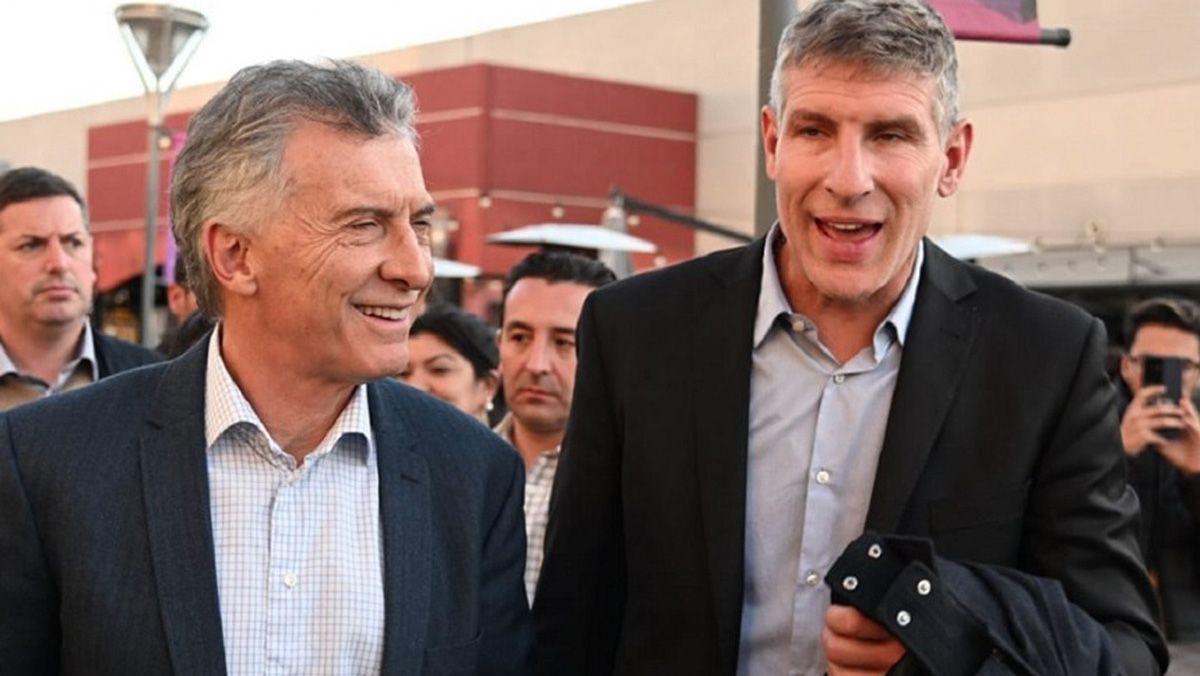 Macri y Palermo coincidieron en Rosario este jueves.