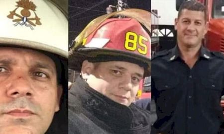 Dolor, aplausos y emoción en el masivo adiós a los tres bomberos que fallecieron en el incendio de un departamento en Caseros. Dolor, aplausos y emoción en el masivo adiós a los tres bomberos que fallecieron en el incendio de un departamento en Caseros.